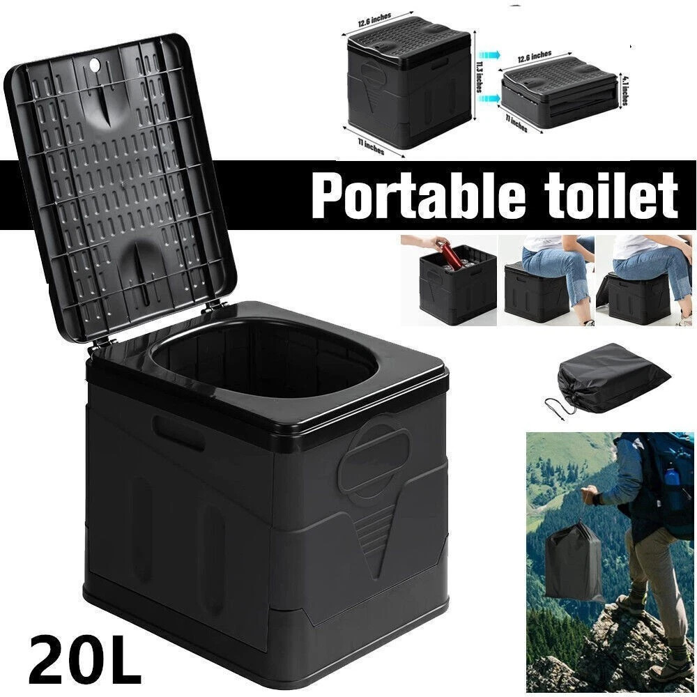 For Camping Toilet Travel Hiking Outdoor Potty