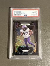 2023 Panini Prizm K.J. Osborn #194 Black Stars 1/1 PSA 10 Gem Mint Vikings KJ