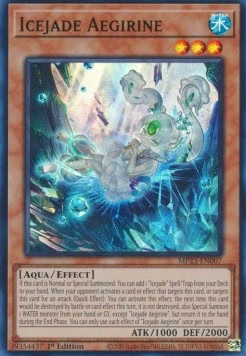 YuGiOh Icejade Aegirine MP23-EN007 Super Rare Englisch Neu 1st