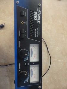 Pyle Pro 1000w PT-2000 2 Channel Power Amplifier