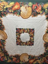 Autumn Fall Table Cloth 106 X 52 Rectangle