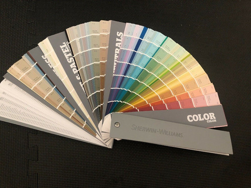 Sherwin Williams Color Fan Deck Paint Swatches Chips Book Samples 2018
