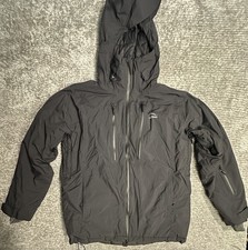LL Bean DownTek Jacket Mens Size L Black Skii...