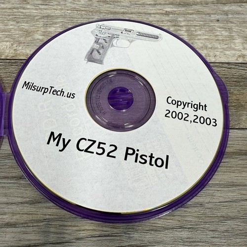 CZ-52 Pistols Technical Manual DVD