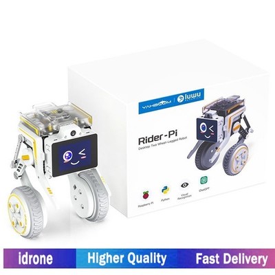 Rider-Pi Desktop Two-Wheel Self-Balancing Robot Dog 5MP Camera Raspberry Pi CM4