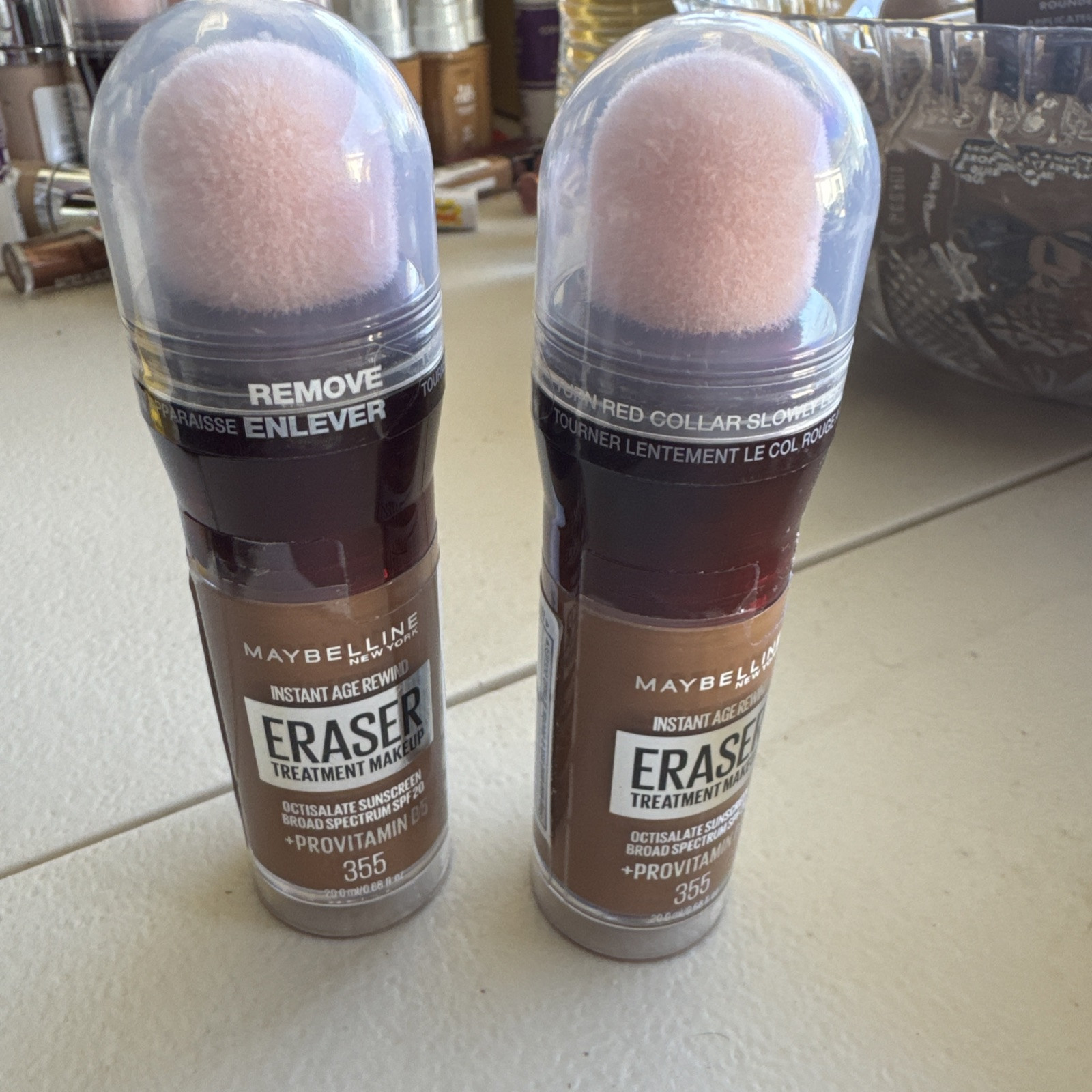 Maybelline Instant Age Rewind Foundation 2x #355 New Treatment Makeup