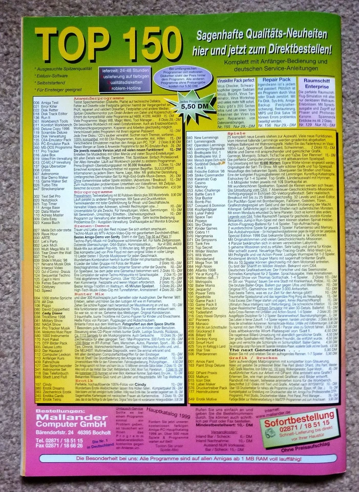 Amiga Plus Magazin 1999/2 Inklusive Diskette - Bild 2 von 3