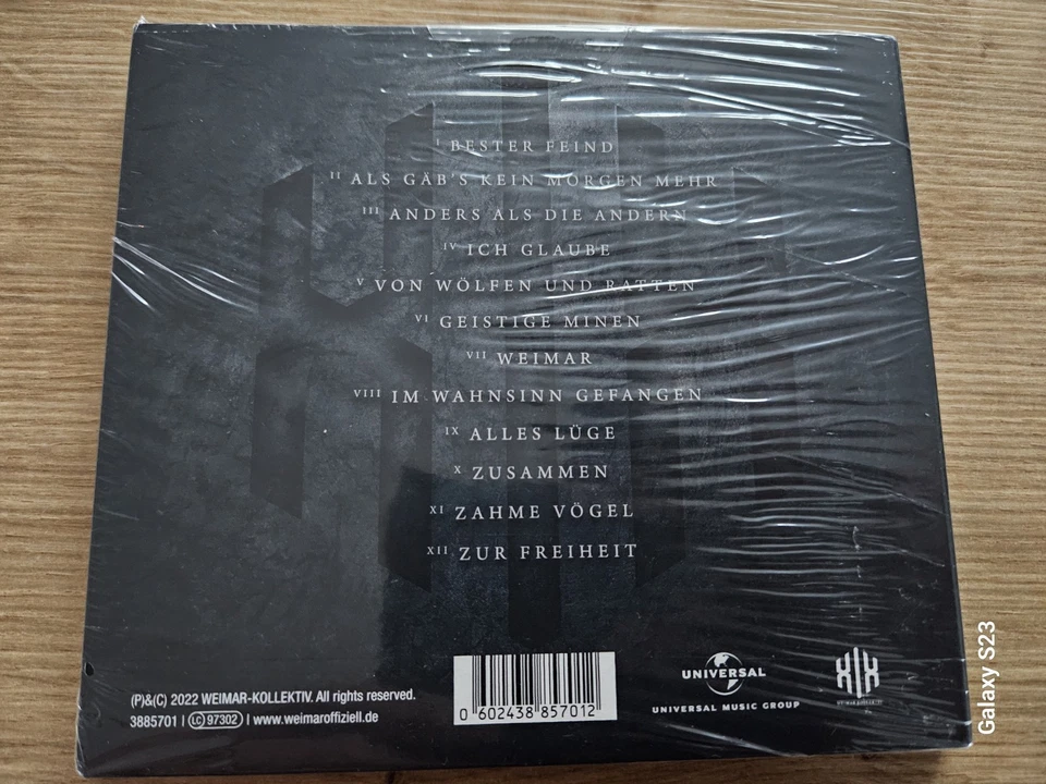 Weimar ~ Auf Biegen und Brechen Digipak Audio CD Oop rar 1.Press Deutschrock Top - Bild 2 von 4