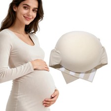 New Foam Fake Belly Fake Pregnant Belly Props Transformation Belly Light Cotton