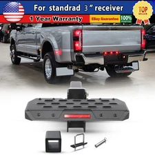 3" Inch Trailer Hitch Adapters Receiver For VAN Truck Tow Hitch Step Standrad