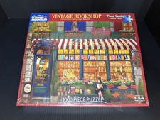 WHITE MOUNTAIN - VINTAGE BOOKSHOP - 1000 piece puzzle - NEW