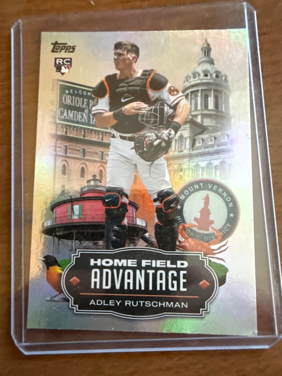 2023 Topps Series 1 - Home Field Advantage Adley Rutschman #HA-8 (RC)