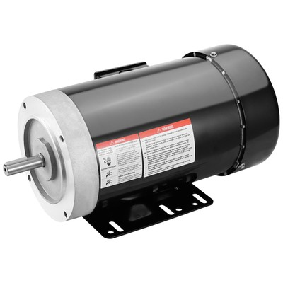 #ad 2HP Electric Motor 3450RPM AC230V 460V 56C Frame 3 Phase 5 8quot; Keyed Shaft $187.99