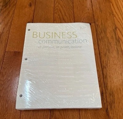 Guffey & Loewy Business Communication Process & Product 9th Edition CENGAGE NEW