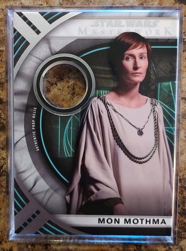 2022 Topps Star Wars Masterwork On-Screen Rogue One Prop Relics Mon Mothma