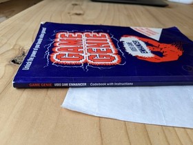 Galoob Game Genie Video Game Enhancer Book for NES Code Manual Only & Document