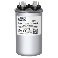 40 uf/MFD 370 VAC volts Round Run Capacitor 50/60 Hz NGM JARD 12721