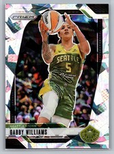 Gabby Williams 2024 Panini Prizm WNBA #55 Ice Prizms Seattle Storm