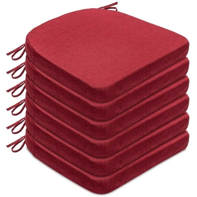 Algudbilt Stuhlkissen 4er oder 6er Set dicker Schaumstoff Sitzauflage Stuhlkissen 17x16 - Bild 1 von 4