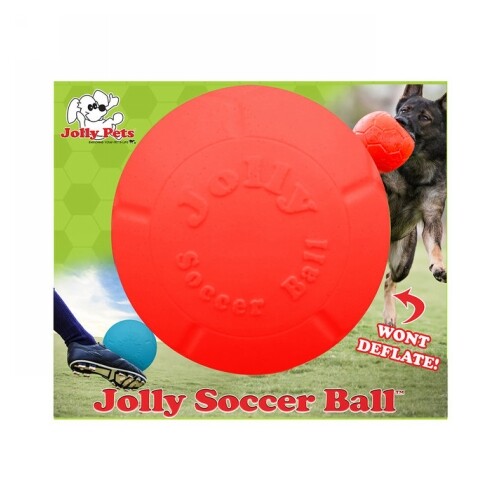 Jolly Soccer Ball Small (6") Orange 1 Count By Jolly Pets - Picture 1 of 1