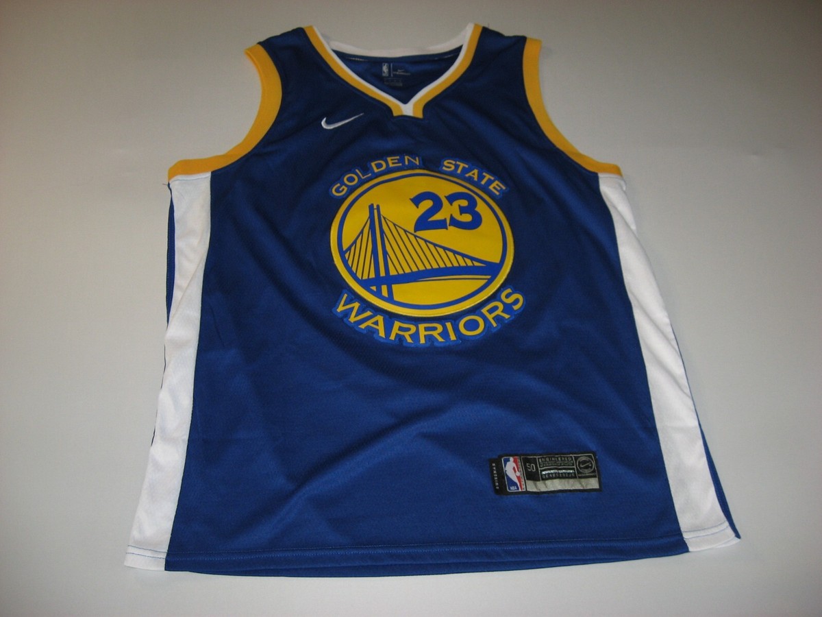 Nike Swingman Men's Golden State Warriors Green 23 Jersey Large