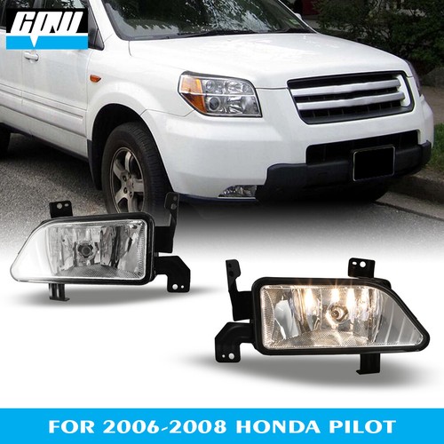 DNA Motoring FL ZTL 186 SM for 2006 to 2007 Honda Accord Coupe UC1 Front Bumper Driving Fog Light Lamp+Bezel+Switch Smoked Lens