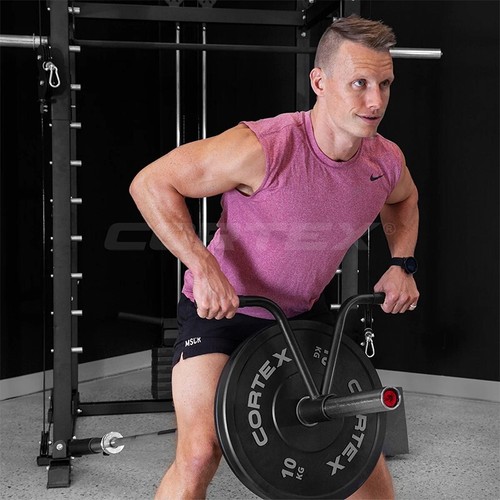 NEW CORTEX SM-20 Multifunctional 6-in-1 Power Rack with Smith & Cable Machine - Picture 11 of 13