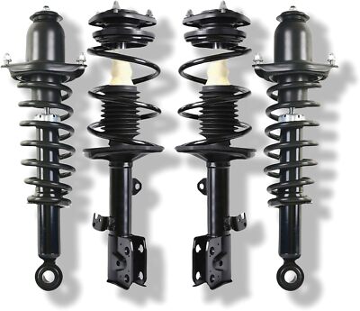 Front Rear Struts Sway Bar Links for 2009-2013 Toyota Corolla 1.8L 572597 572598