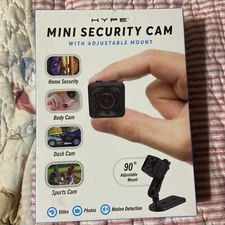 Hype Mini Security Cam with Adjustable Mount