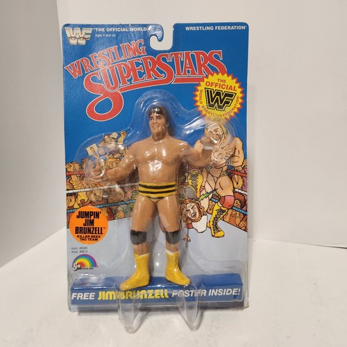 Vintage 1986 WWF Wrestling Superstars Jim Brunzell...
