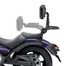 Black Multi-Purpose Backrest Sissy Bar For Kawasaki Vulcan S EN650 2017-later