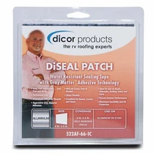 Dicor Corporation 522TPO-4125-1C Diseal Tape 4" X12.5' Roll White