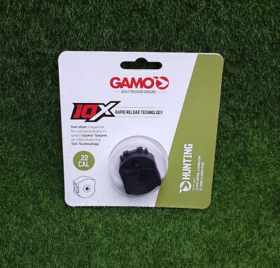 Gamo Swarm 10X GEN1, .22 Caliber, 10 Round Rotary Pellet Magazine - 621258854