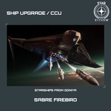 STAR CITIZEN - AEGIS SABRE FIREBIRD UPGRADE - (CCU)