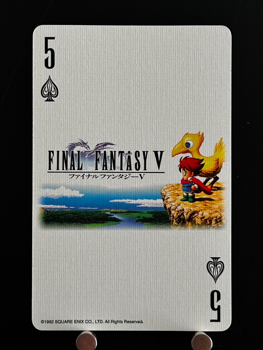 FINAL FANTASY 透明トランプカード Amazon.co.jp: スクウェア