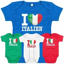 BabyBody LOVE ITALIEN ITALIA WM Trikot Liebe ...