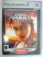 Tomb Raider Legend Playstation 2 PS2 Game Platinum Lara Croft with Instructions