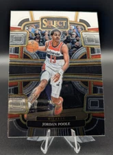 2023 24 PANINI SELECT JORDAN POOLE CONCOURSE #18 WASHINGTON WIZARDS