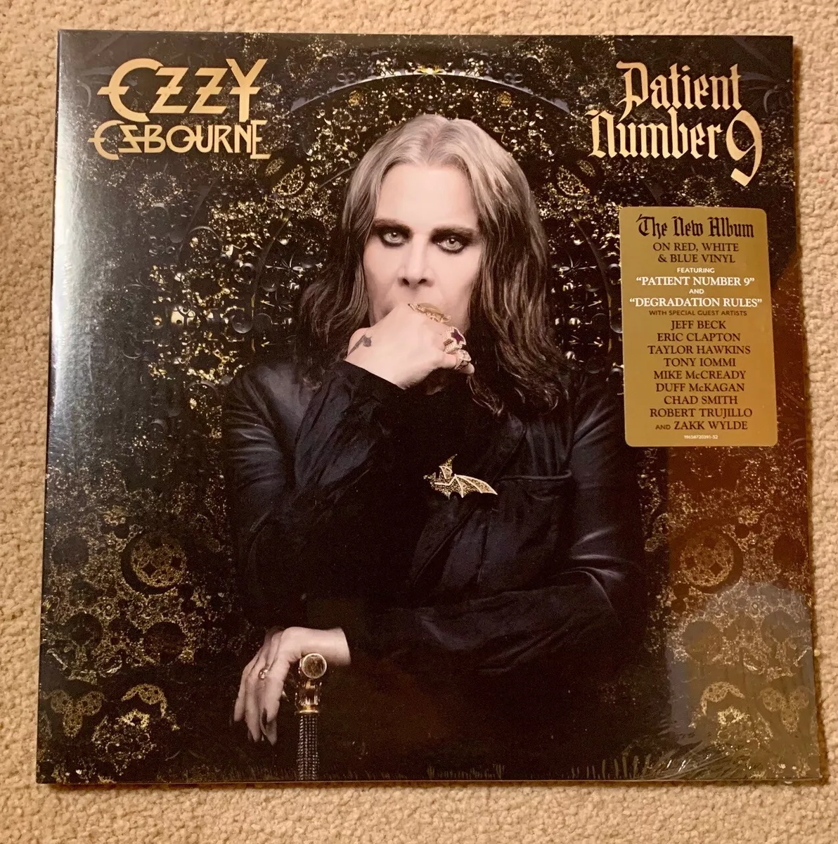 Ozzy Osbourne - Patient number 9 - Sealed limited edition - double vinyl  record album LP