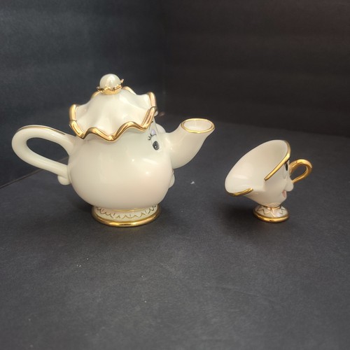 Lenox Mrs. Potts & Chip-Beauty And The Beast Disney Showcase Collection - Picture 3 of 11