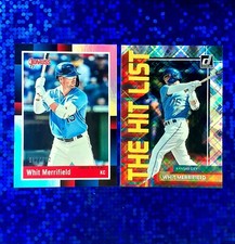 2022 Donruss Retro Whit Merrifield /452 #250 The Hit List Diamond #THL-6