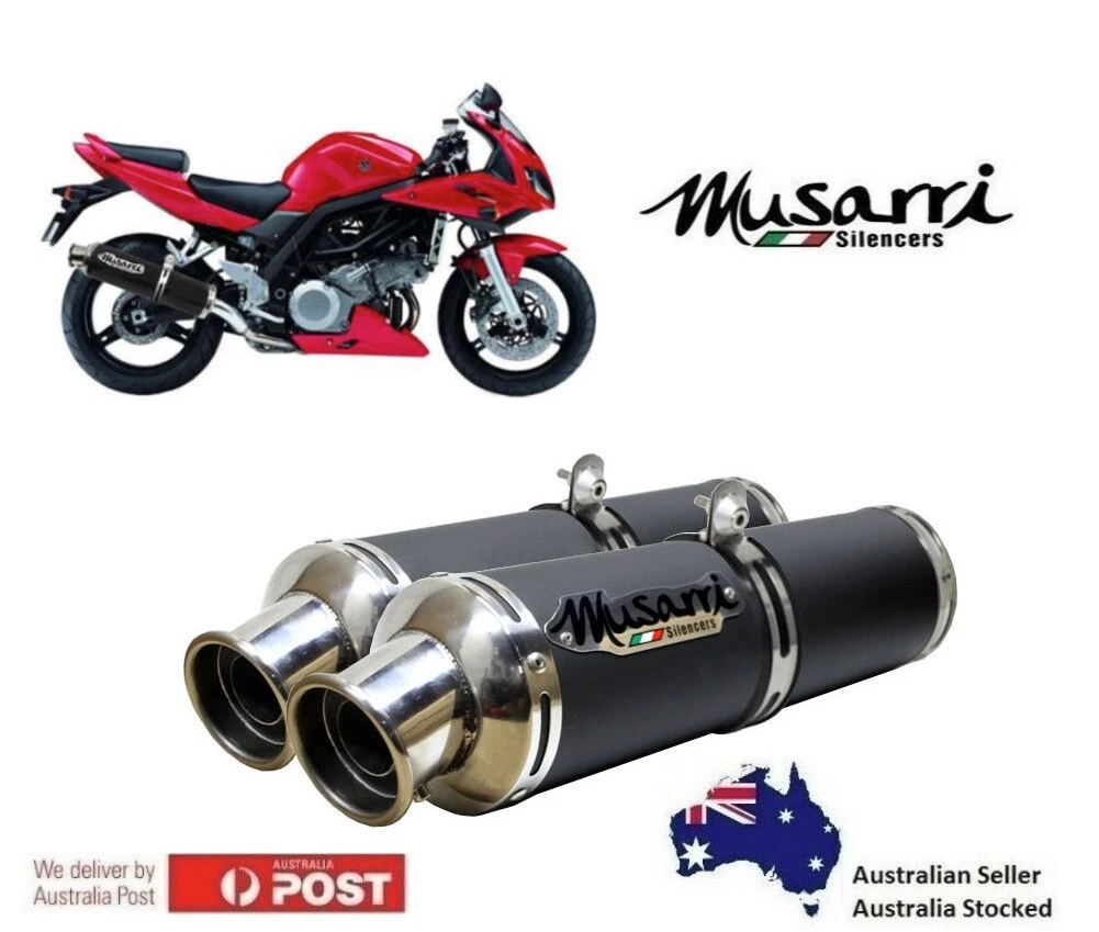 Sv1000s exhaust deals