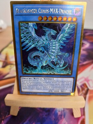 Blauäugiger Chaos-MAX-Drache MVP1-DEG04 V2 Gold Rare DE NM YUGIOH