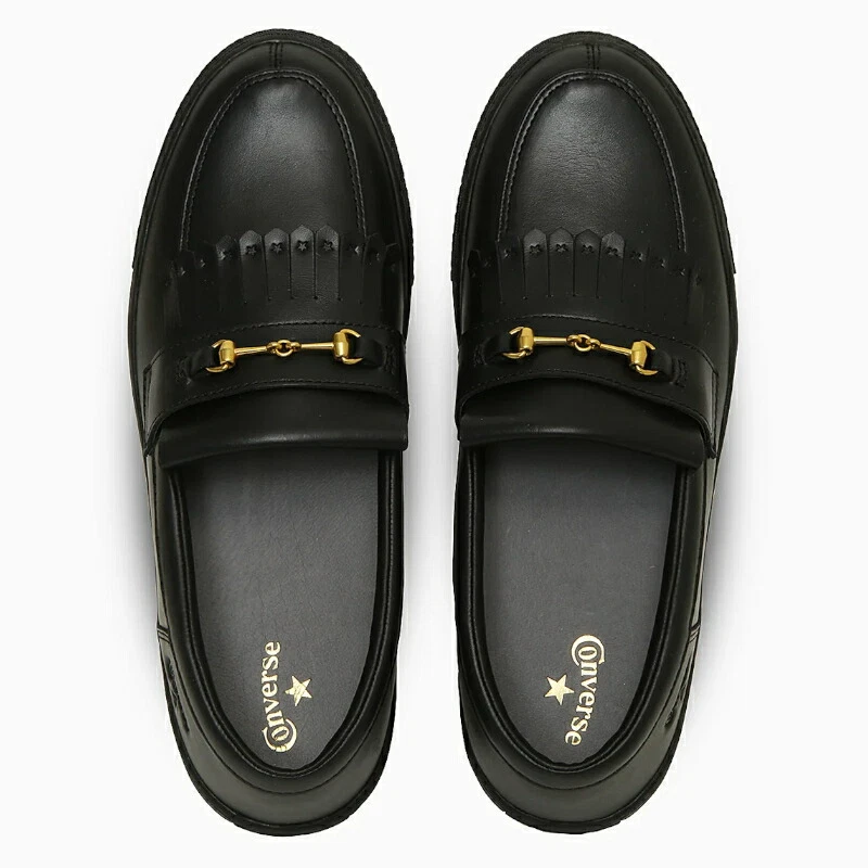 Mocassino Converse All Star Coupè GB 38002061 nappa nero oro taglia US 7 5 JP 26 cm