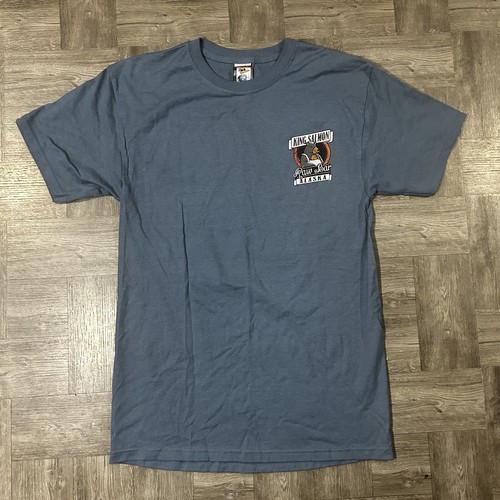 Herren The Duck Co. King Salmon Raw Bar Alaska T-Shirt Größe Medium - Bild 1 von 9