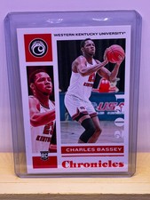 2021 Panini Chronicles Draft Picks Orange Foil RC #23 Charles Bassey