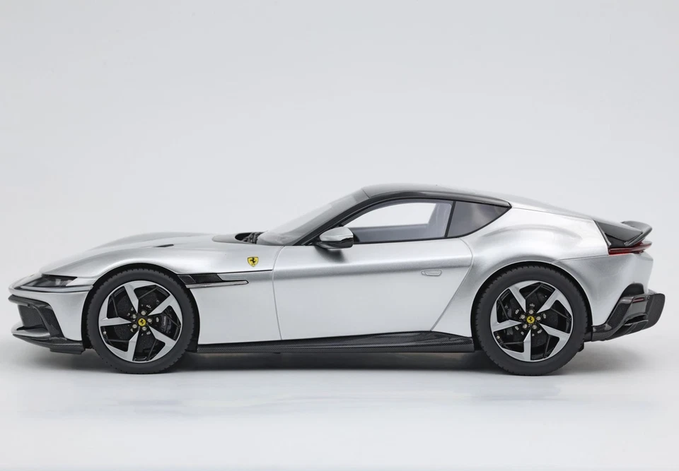 Ferrari 12 Cilindri COUPE' Argento Nurburgring BBR 1/18 P18254C+VET  48PZ - Immagine 4 di 4