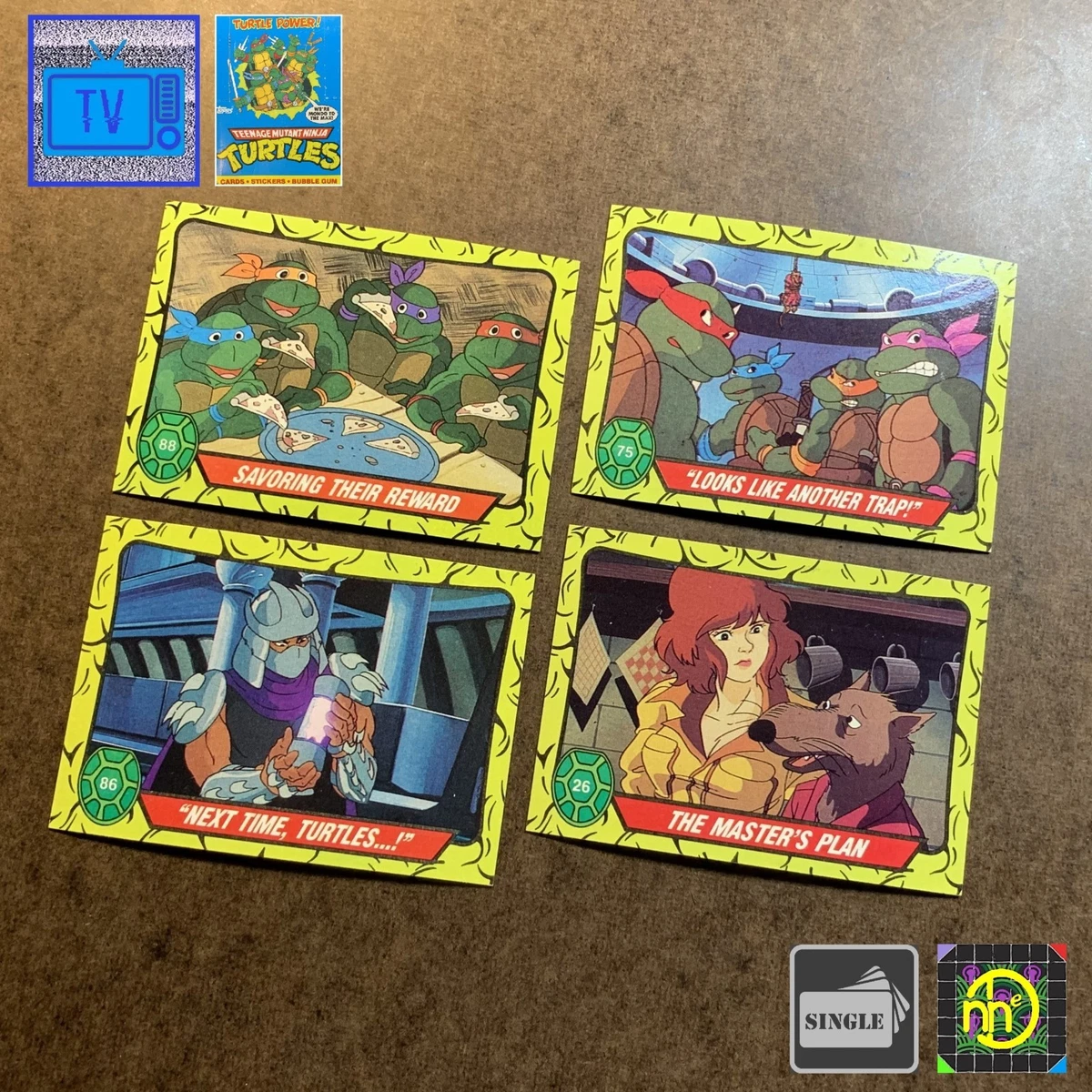 Teenage Mutant Ninja Turtles TV & Movies Collectable Trading Cards