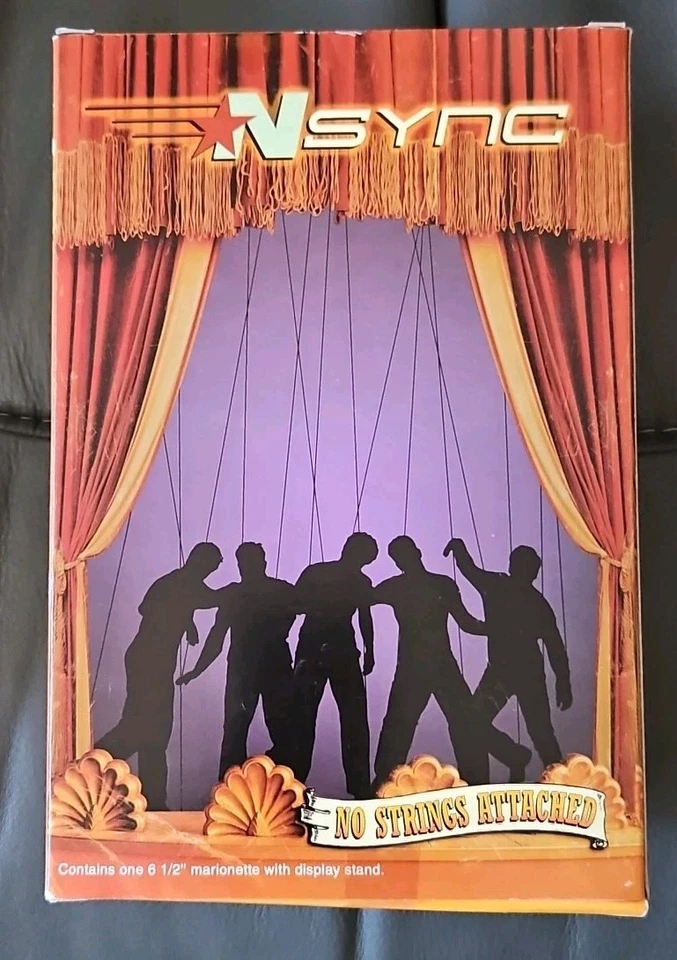 Фигурка NSYNC Lance Bass 2000 Tour Marionette коллекционное издание в коробке НОВАЯ - Изображение 2 из 2