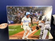 Vance Honeycutt signed 8x10 orioles tar heels 